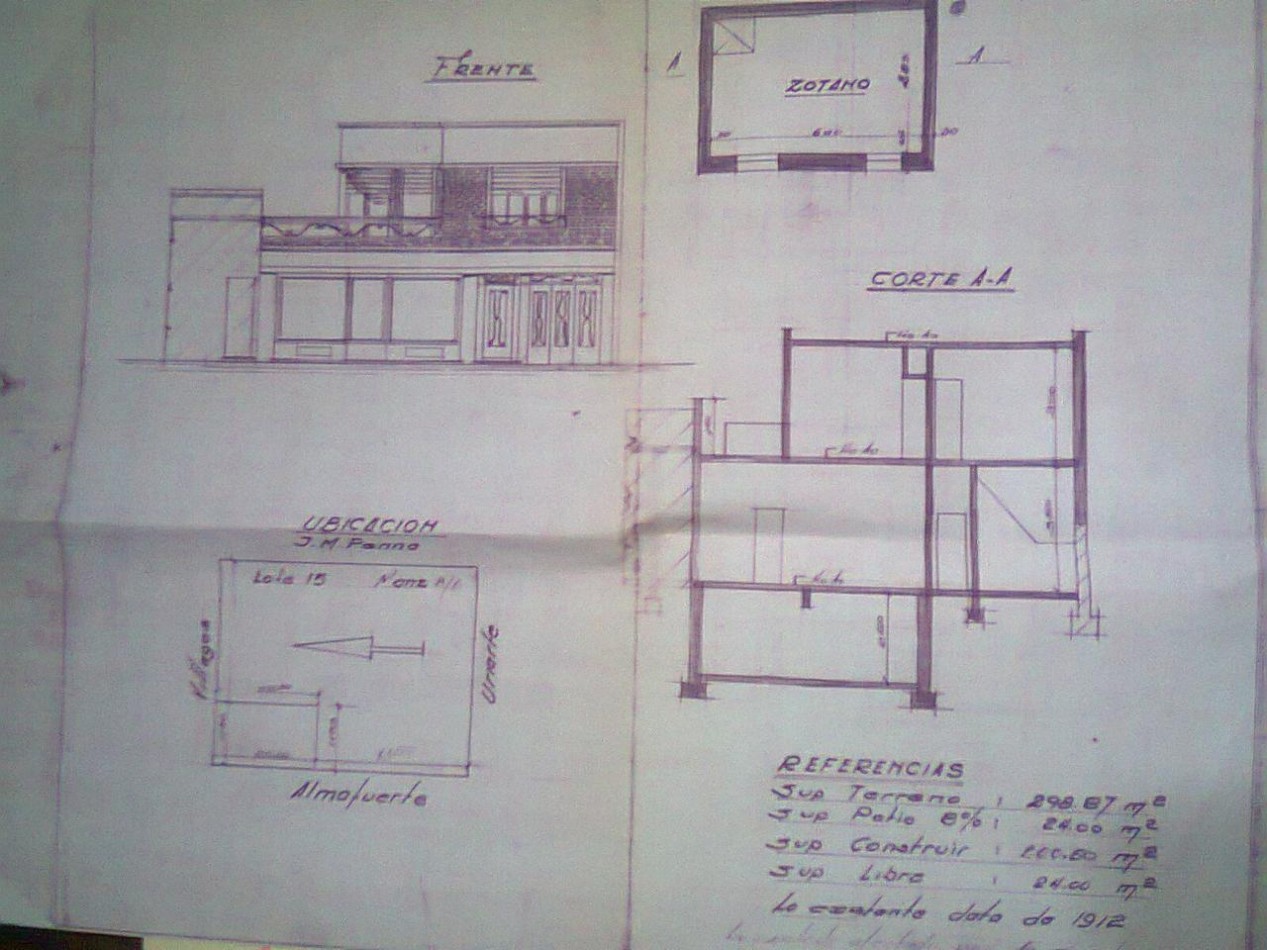 OPORTUNIDAD !!! IDEAL ENPRNDIMIENTO 282m2 EN ESQUINA (con casa a demoler)
